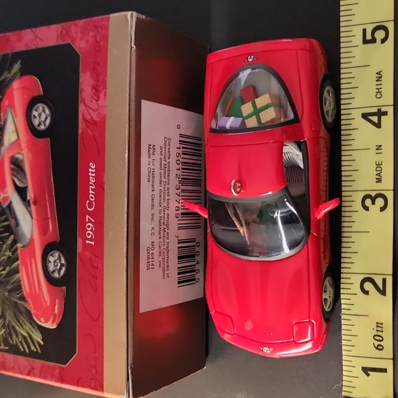 1997 Corvette Ornament VTG 1997 GM NWT - Picture 16 of 17